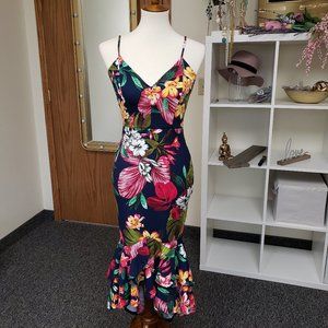 Floral Bodycon Dress